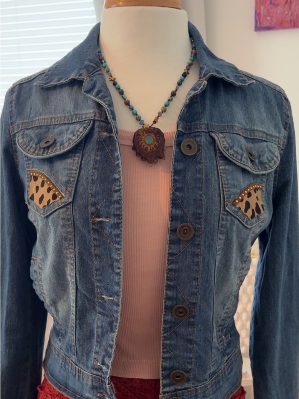 New Look Indigo Stretch Denim Jacket